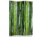 Paravent Bambou Élégant Pour Intérieur Zen Et Naturel 110 X 180 Cm - 1 Face Déco Vert