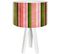 Lampe De Chevet Bois Multicolore 30x30x45cm