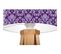 Lampe De Chevet Bois Violet 30x30x45cm