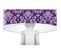 Lampe De Chevet Bois Violet 30x30x45cm