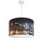 Suspension City 013-30 Rond Ø 40 Cm Noir