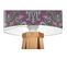 Lampe De Chevet Bois Violet 30x30x45cm
