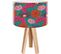 Lampe De Chevet Bois Multicolore 30x30x45cm