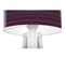 Lampe De Chevet Bois Violet 30x30x45cm