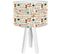 Lampe De Chevet Bois Multicolore 30x30x45cm