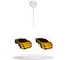 Suspension Kids 172-30 Rond Ø 40 Cm Jaune