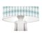 Lampe De Chevet Bois Bleu 30x30x45cm