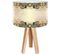 Lampe De Chevet Bois Beige 30x30x45cm