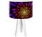 Lampe De Chevet Bois Multicolore 30x30x45cm