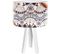 Lampe De Chevet Bois Multicolore 30x30x45cm