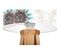 Lampe De Chevet Bois Beige 30x30x45cm