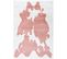 Tapis Rabbit Animal 500 160 X 230 Cm Rose