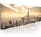 Tableau New York City Parmi Les Nuages 135 X 45 Cm Beige