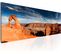 Tableau Panorama Du Grand Canyon 135 X 45 Cm Orange