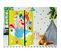 Paravent Enfant Happy Creatures Multicolore 135x172