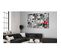 Tableau Banksy Art De Rue 120 X 80 Cm Gris