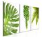 Tableau Beaux Palmiers 120 X 60 Cm Vert