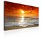 Tableau Plage Magnifique 120 X 80 Cm Orange