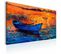 Tableau Voyage Solitaire 120 X 80 Cm Bleu