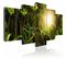 Tableau Jungle Magique 200 X 100 Cm Vert