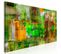 Tableau Royaume Vert 135 X 45 Cm Vert