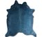 Tapis Peau De Vache Bleu 220x180