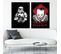 Tableau Star Wars Stormtrooper 50 X 70 Cm Noir