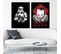 Tableau Star Wars Stormtrooper 70 X 100 Cm Noir