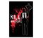 Tableau Bois The Walking Dead Kill Walkers Daryl Dixon 50 X 70 Cm Noir