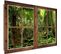 Tableau Bois Forêt Tropicale 120 X 80 Cm Vert