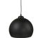 Lampe Suspendue Métal Noir 30x30x20cm