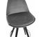 Tabouret Bar Bois Gris 41x41x87cm