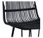 Chaise De Bar Cannage Couleur Noir H Assise 65cm