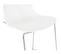 Tabouret De Bar Design Ziggy Mini Silver blanc