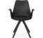 Fauteuil Scandinave Rembourré Couleur Noir