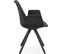 Fauteuil Scandinave Rembourré Couleur Noir