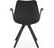 Fauteuil Scandinave Rembourré Couleur Noir