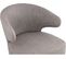 Fauteuil Bois Gris 51x58x72cm