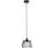 Lampe Suspendue Verre Gris 19x19x19cm