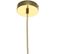 Lampe Suspendue Verre Rose 20x20x27cm