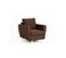 Fauteuil Tissu Marron 79x90x86cm