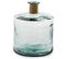 Vase Verre Jonc Naturel Transparent 35x35x45