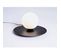 Lampe De Table Acier Stabilisé Noir 40x40x24,5cm