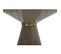 Table D’appoint Ronde En Métal Taupe 46,5x46,5x40cm