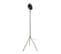 Lampadaire Noir Argent 27x57x158/195cm