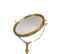 Miroir Sur Pied Rond Blanc 40x62x173cm