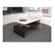 Table Basse Design Collection Ramos Noir Et Blanc.