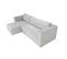 Cardinal - Canapé D'angle Gauche Modulable 4 Places En Tissu Chiné Gris, Made In France