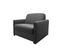 Ruby - Fauteuil Convertible Rapido® 1 Place En Tissu Noir, Made In France