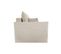 Varenne - Canapé Droit Convertible 3 Places En Velours Côtelé, Made In France - Beige